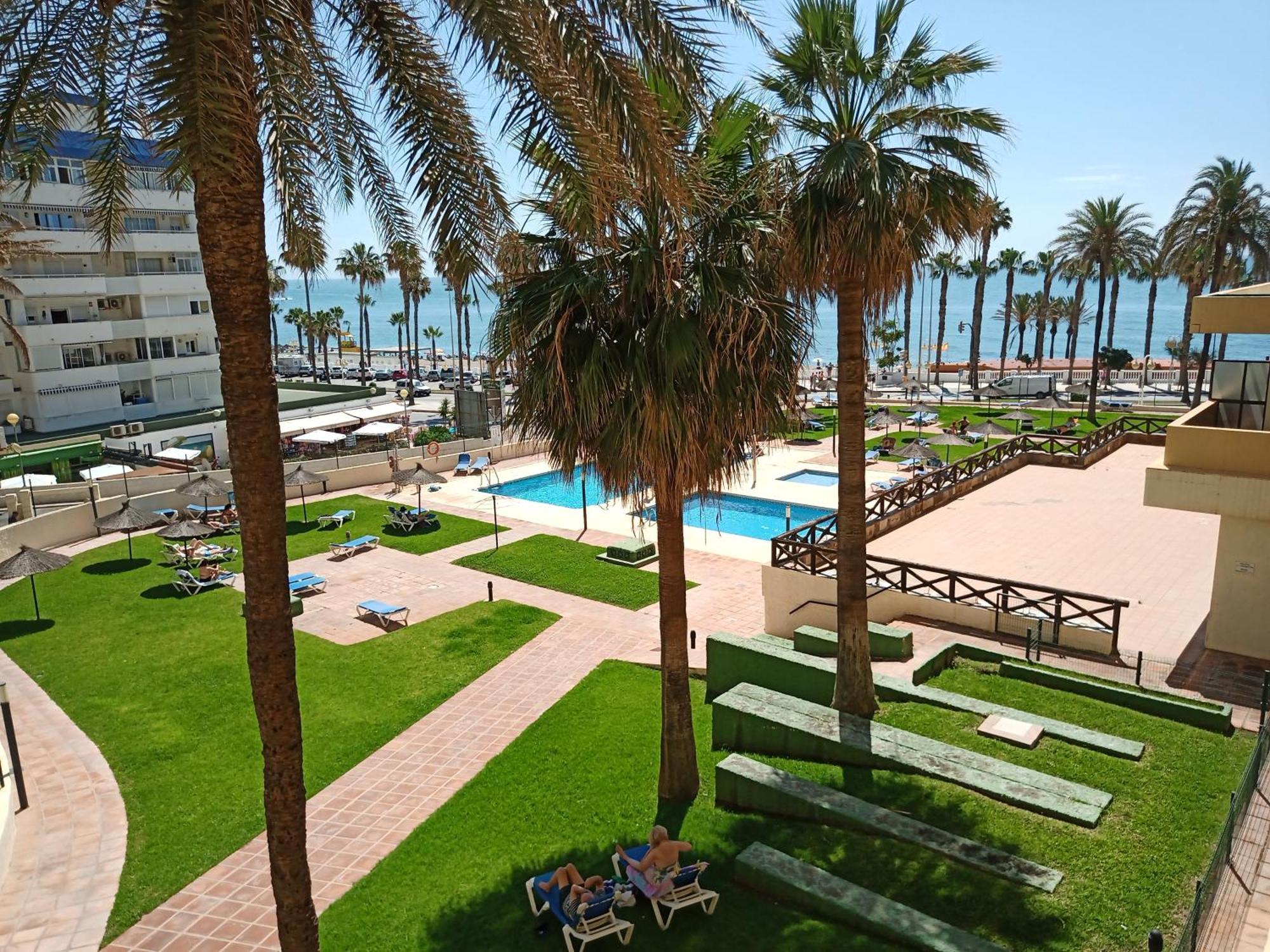1 Paradise Of Benalmadena Costa Residencial Aloha Playa Vistas Al Mar, Front Beach Mini Duplex 외부 사진